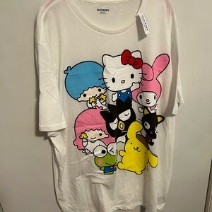 NWT Hello Kitty 2xl tall tee